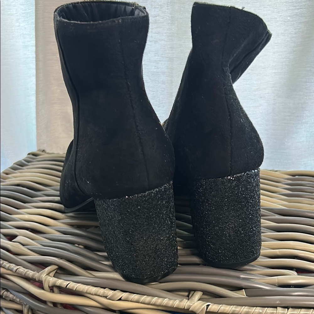 Lane Bryant Classic Black Ankle Booties
